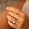 Ringen Finaste | Influencer Ring Glam Goudkleurig