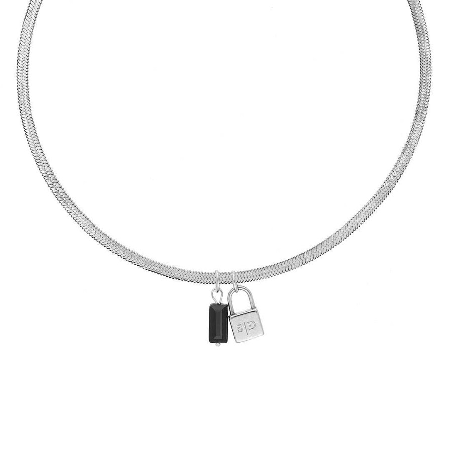 Kettingen Finaste | Choker Ketting Slotje Graveren