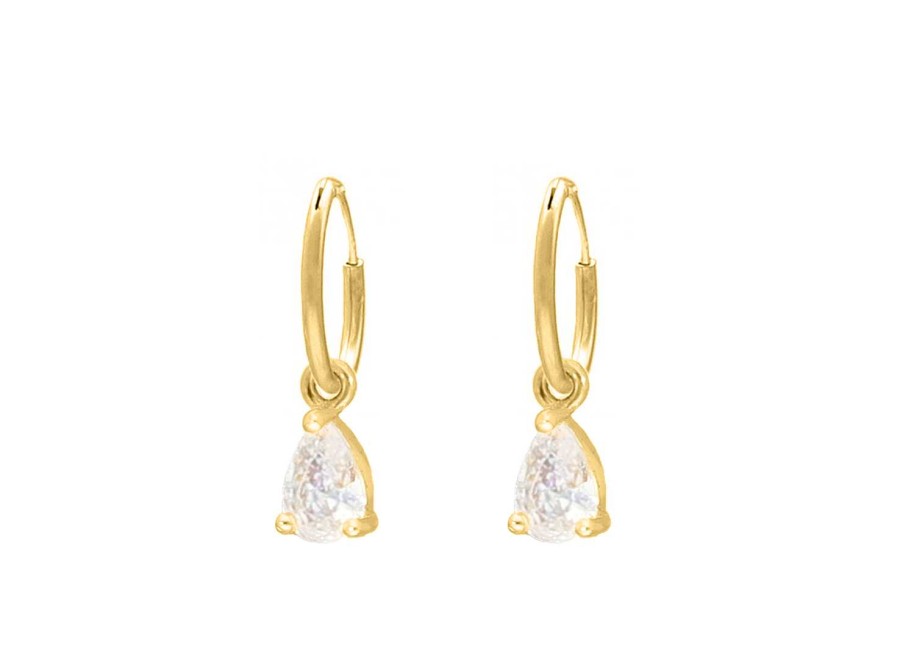 Oorbellen Finaste | Earrings Little Drop Goldplated