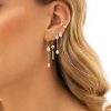 Oorbellen Finaste | Exclusive Crystal Drops Earrings Goldplated