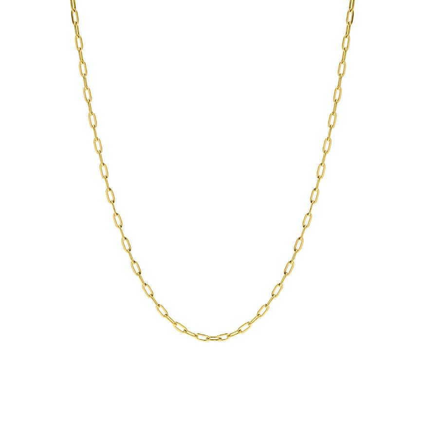 Kettingen Finaste | Minimalistische Chain Ketting Goud Kleurig