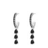 Oorbellen Finaste | Exclusive Black Drop Earrings