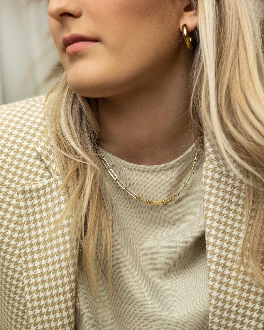 Kettingen Finaste | Ketting Long Chains Gold Plated