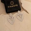 Oorbellen Finaste | Chic Heart Earrings