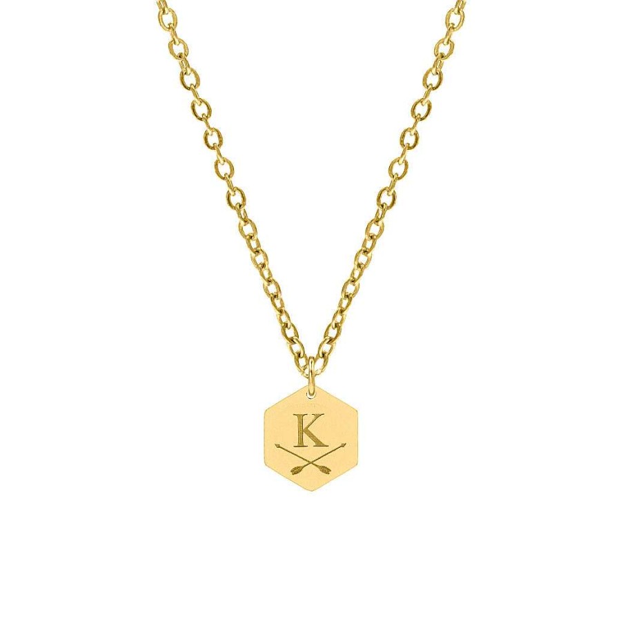 Kettingen Finaste | Letter Ketting Goud Kleurig