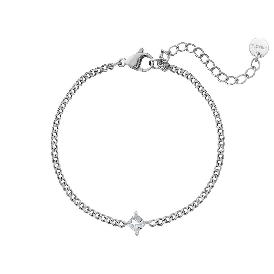 Armbanden Finaste | Armband Sparkle Square