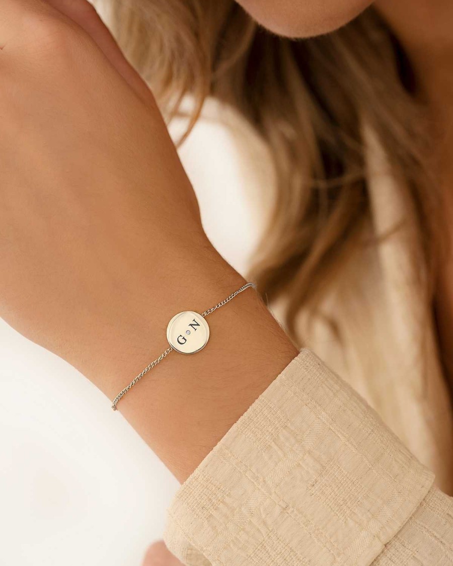 Armbanden Finaste | Armband 2 Initials Exclusive