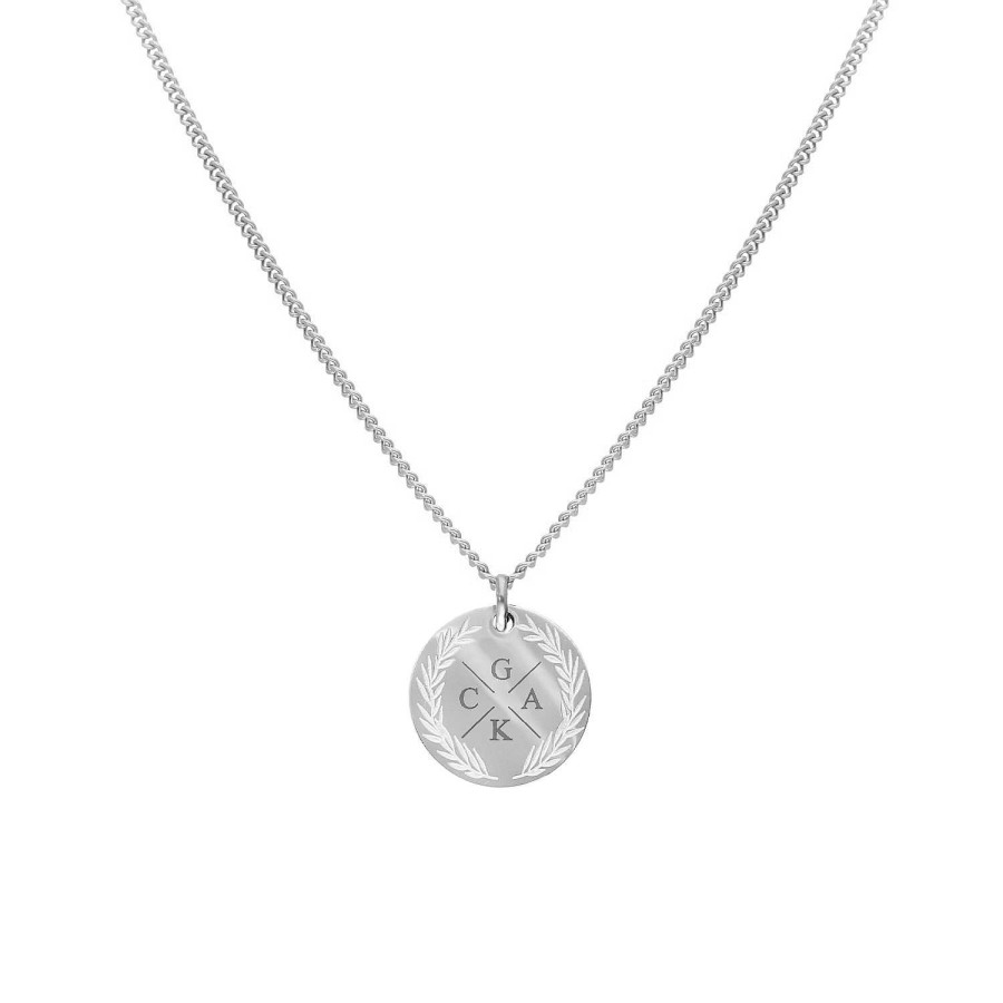 Kettingen Finaste | Coin Necklace 4 Initials