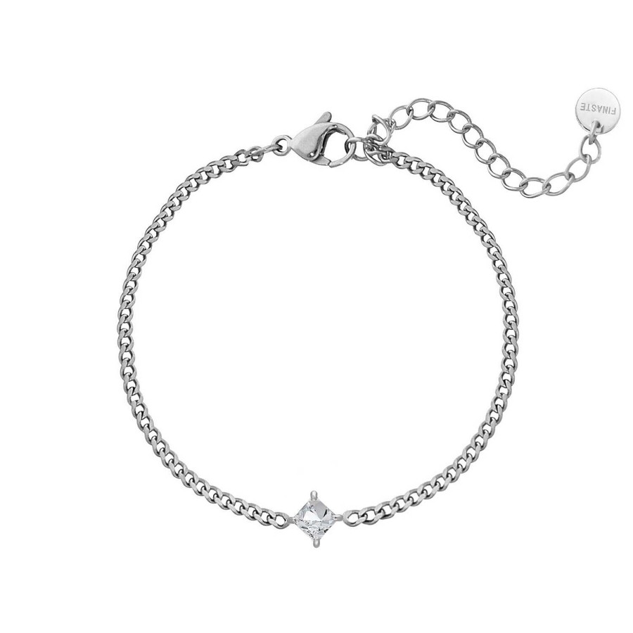 Armbanden Finaste | Armband Sparkle Square