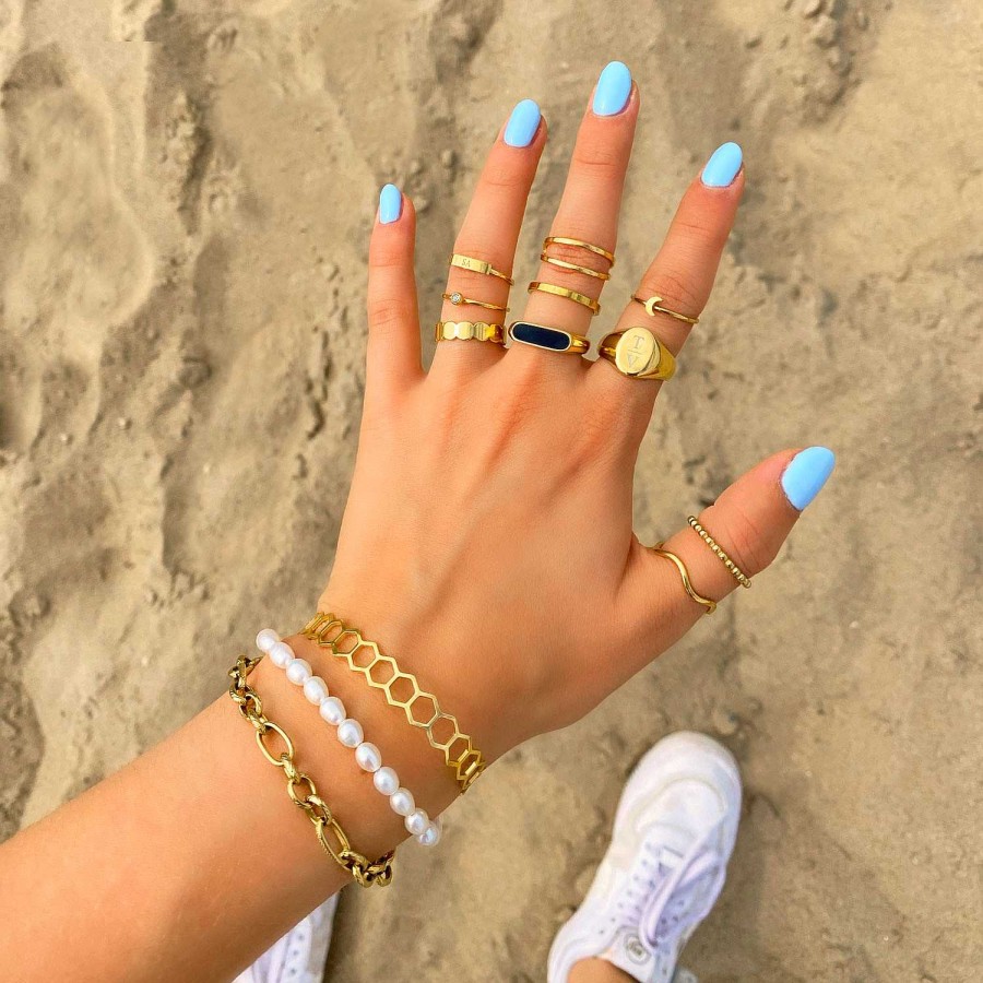 Ringen Finaste | Bolletjes Ring Gold Plated