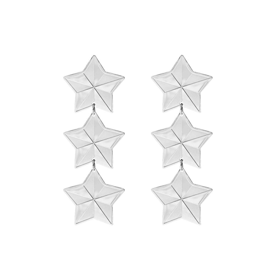 Oorbellen Finaste | Triple Star Earrings