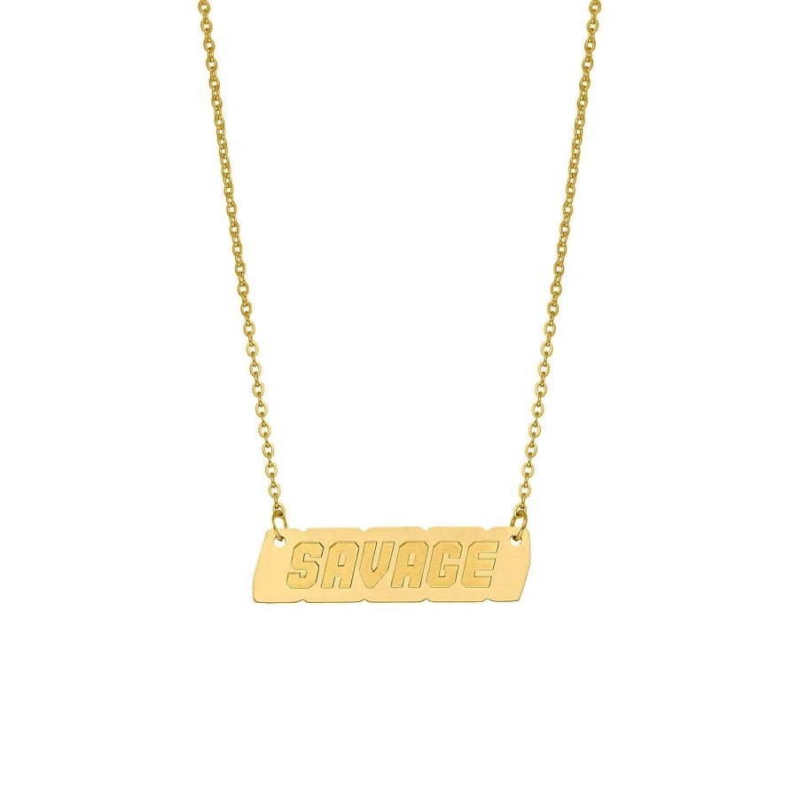 Kettingen Finaste | Savage Ketting Kleur Goud