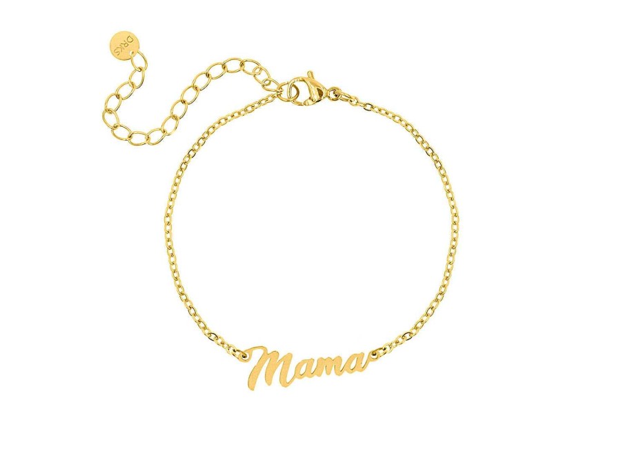 Armbanden Finaste | Mama Armband Goud Kleurig