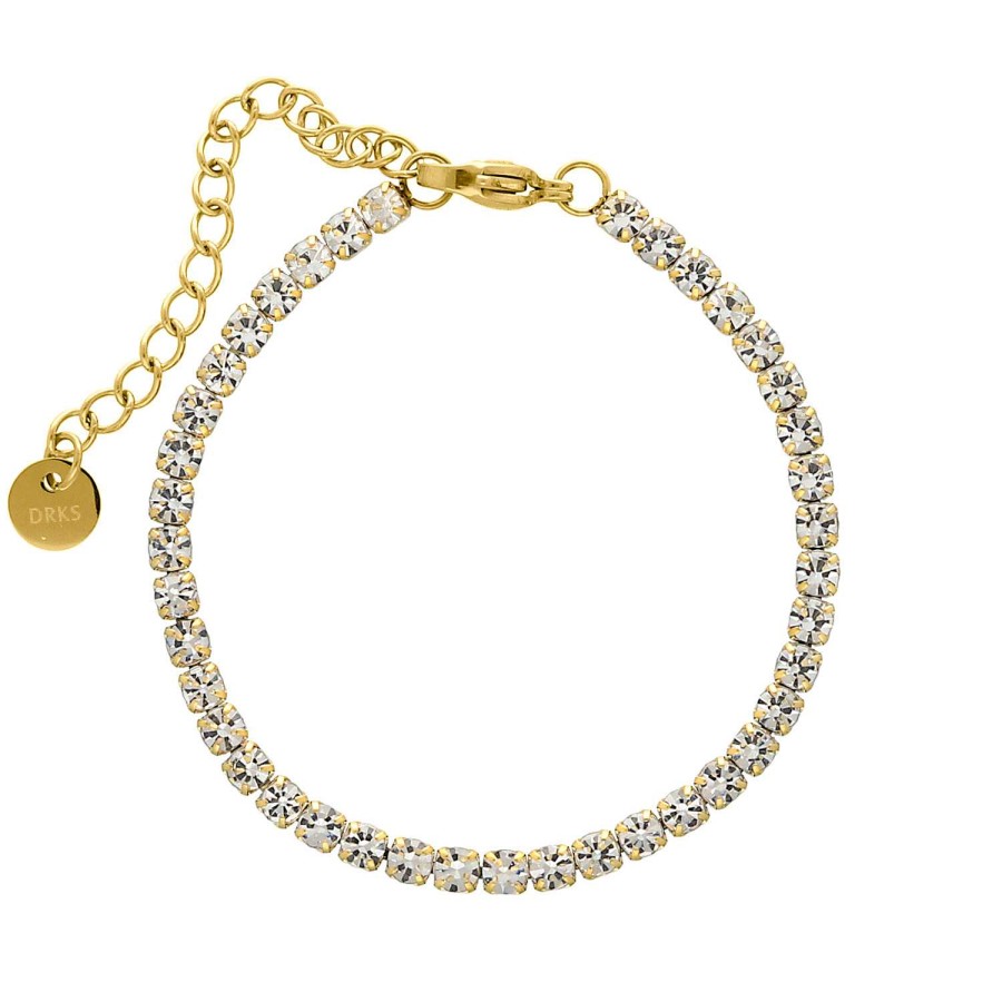 Armbanden Finaste | Tennis Bracelet Goud Kleurig