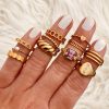 Ringen Finaste | Fijne Ring Verstelbaar Gold Plated