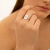 Ringen Finaste | Verstelbare Initial Ring Vintage