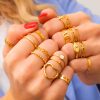 Ringen Finaste | Bff Ringen Little Hearts Goldplated