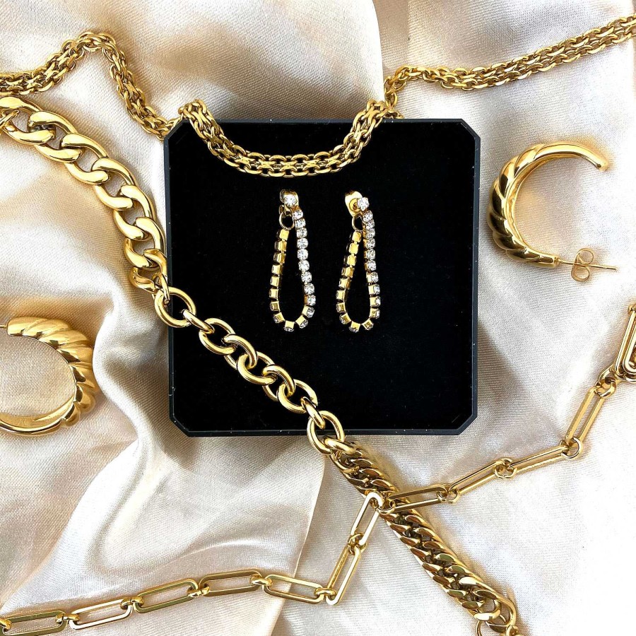 Kettingen Finaste | Ketting Long Chains Gold Plated