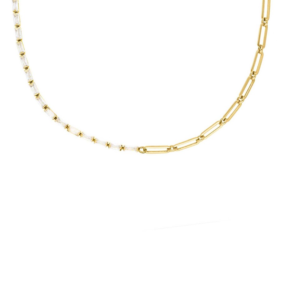 Kettingen Finaste | Luxury Chain & Tennis Ketting Goudkleurig