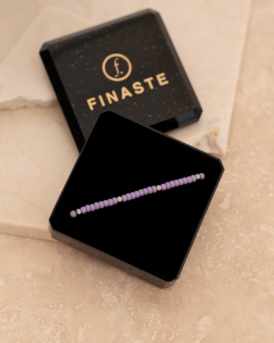 Kettingen Finaste | Kralen Ketting Summer Purple