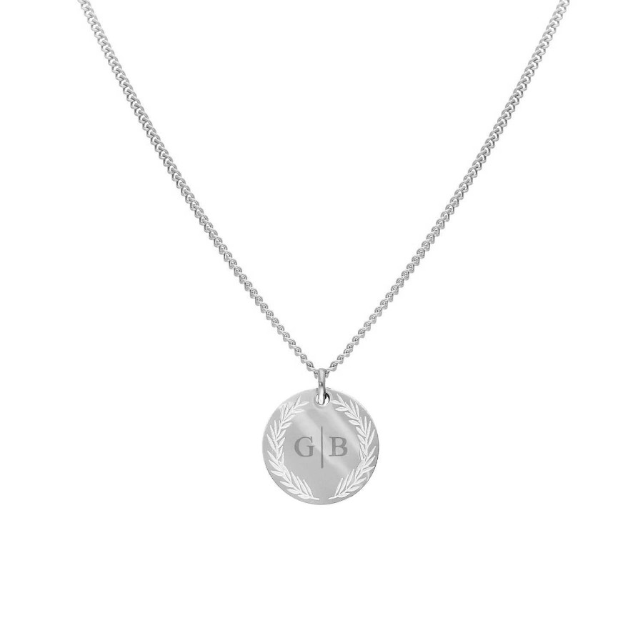 Kettingen Finaste | Coin Necklace 2 Initials