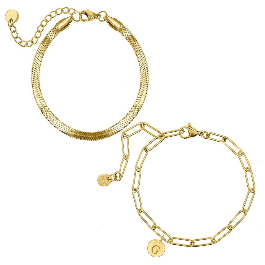 Sieraden Sets Finaste | Musthave Armparty Goud Kleurig