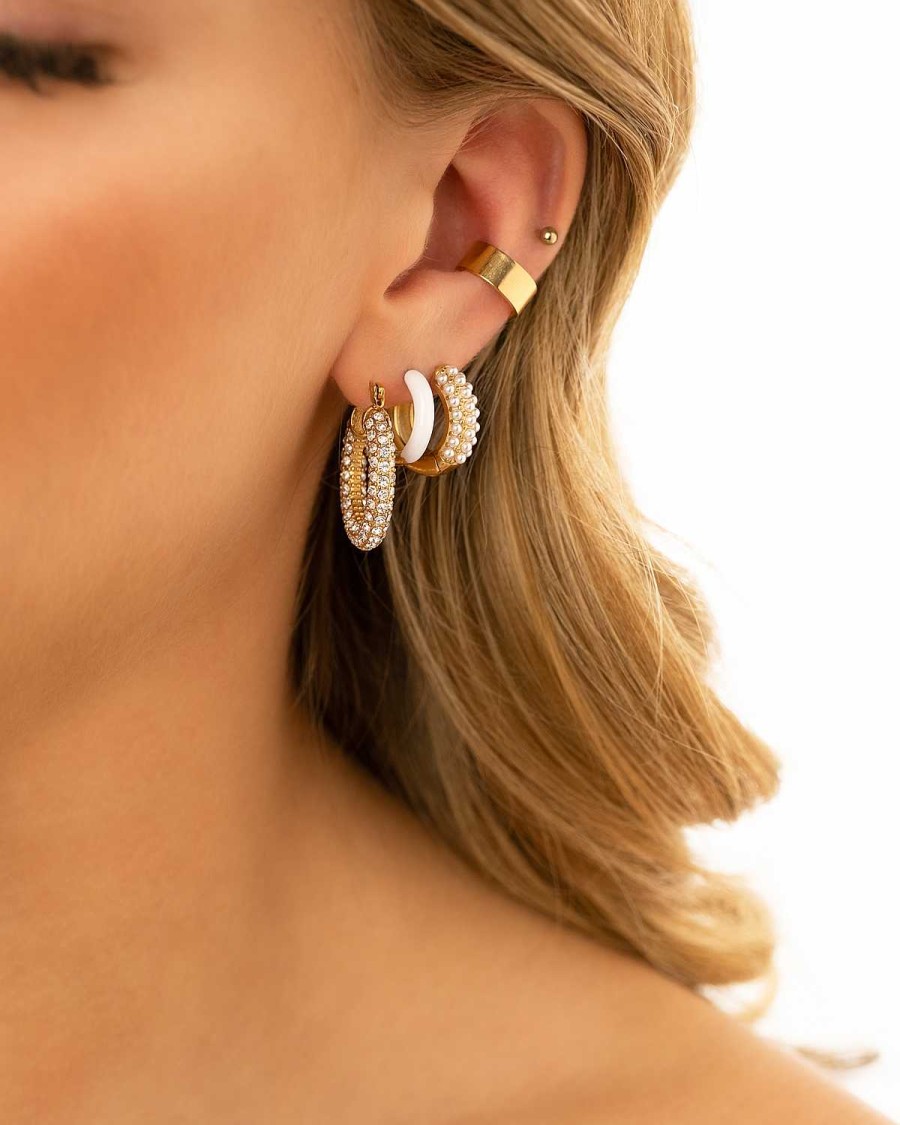 Oorbellen Finaste | Musthave Earrings White