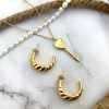 Kettingen Finaste | Ketting Love Key Goud Kleurig