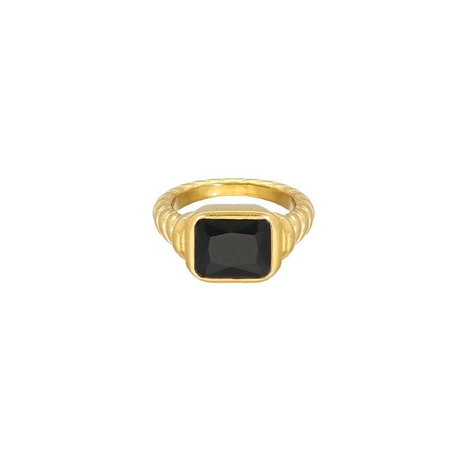 Ringen Finaste | Black Widow Ring Goudkleurig