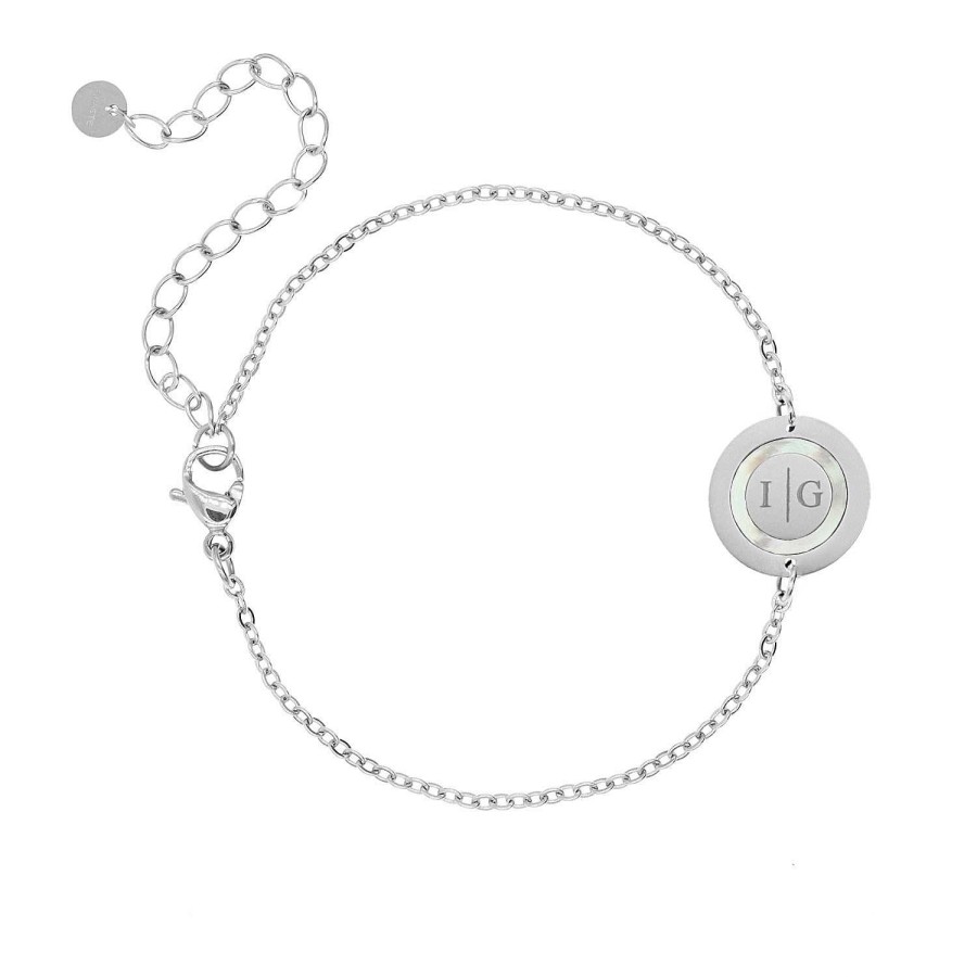 Armbanden Finaste | Armband 2 Initials Luxury