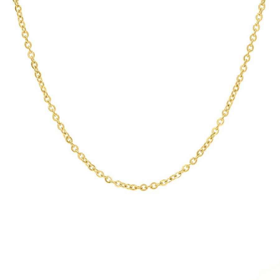 Kettingen Finaste | Minimalistische Ketting Met Schakeltjes Goud Kleurig