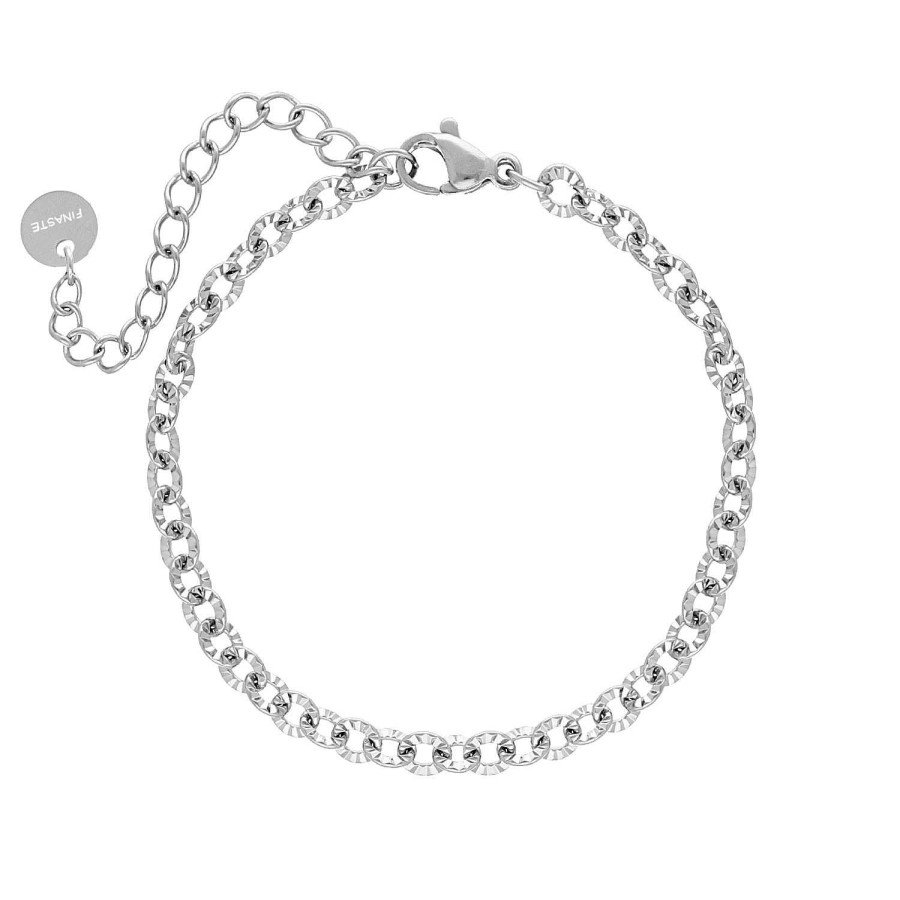 Armbanden Finaste | Musthave Schakelarmbandje Kleur Zilver