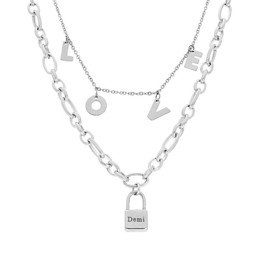 Sieraden Sets Finaste | Lock & Love Kettingen Set