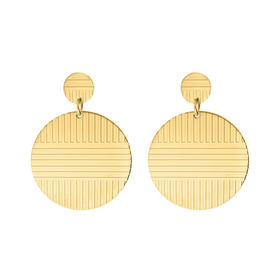 Oorbellen Finaste | Lovely Retro Earrings Goldplated