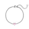 Armbanden Finaste | Birthstone Heart Armband