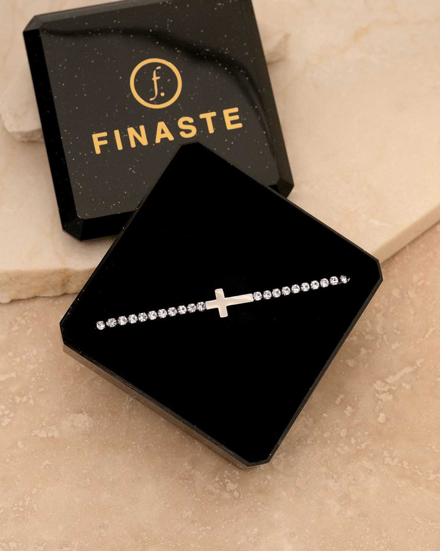 Kettingen Finaste | Cross & Tennis Necklace