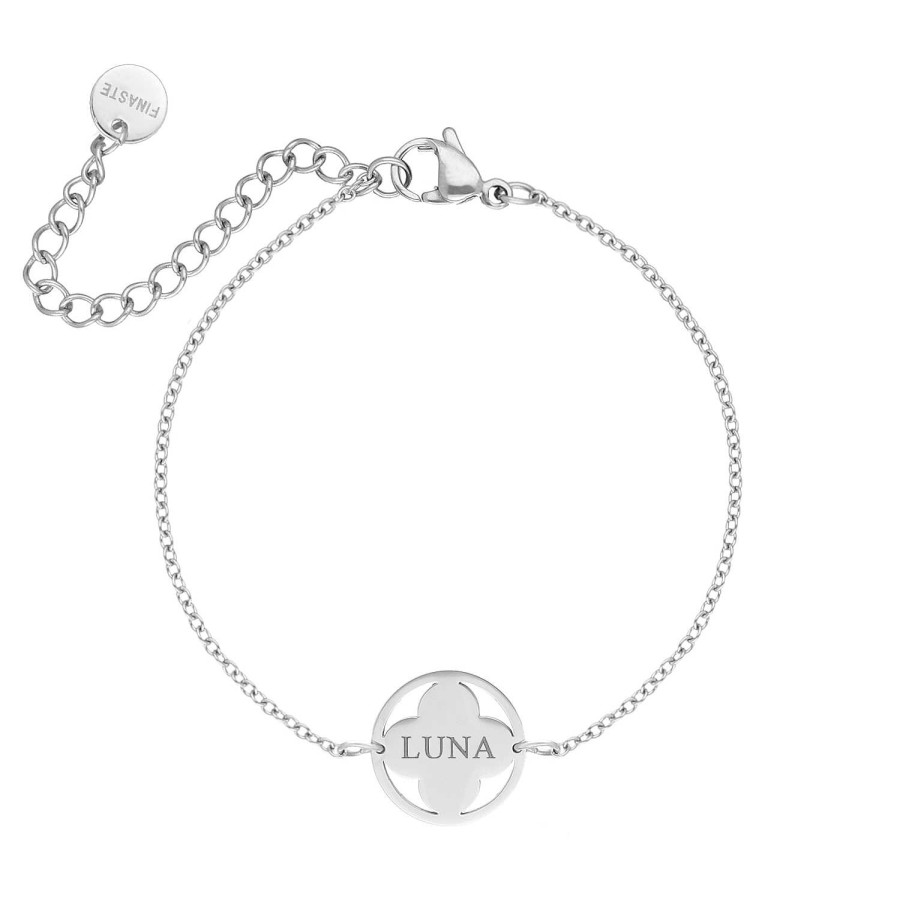 Armbanden Finaste | Clover Armband Graveren