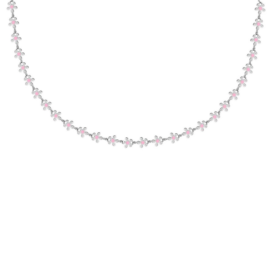 Kettingen Finaste | Flower Necklace Pink