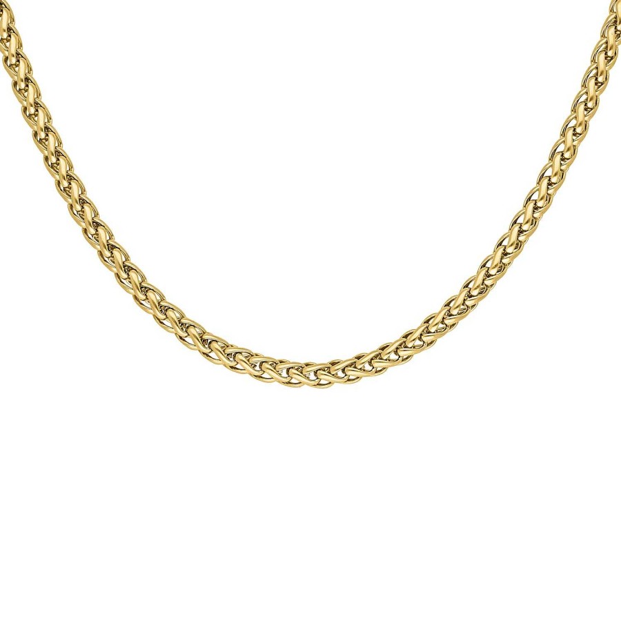 Kettingen Finaste | Ketting Gevlochten Chains Goud Kleurig