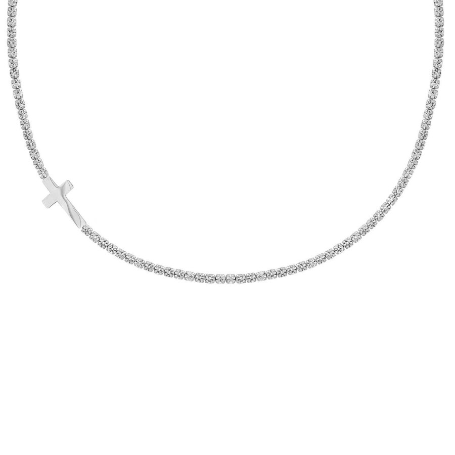 Kettingen Finaste | Cross & Tennis Necklace