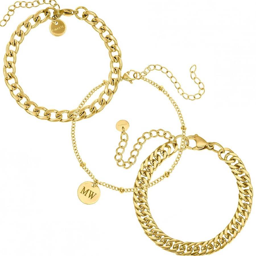 Sieraden Sets Finaste | Armbanden Set Musthave Gold Plated