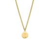 Kettingen Finaste | Shiny Initial Ketting Goudkleurig