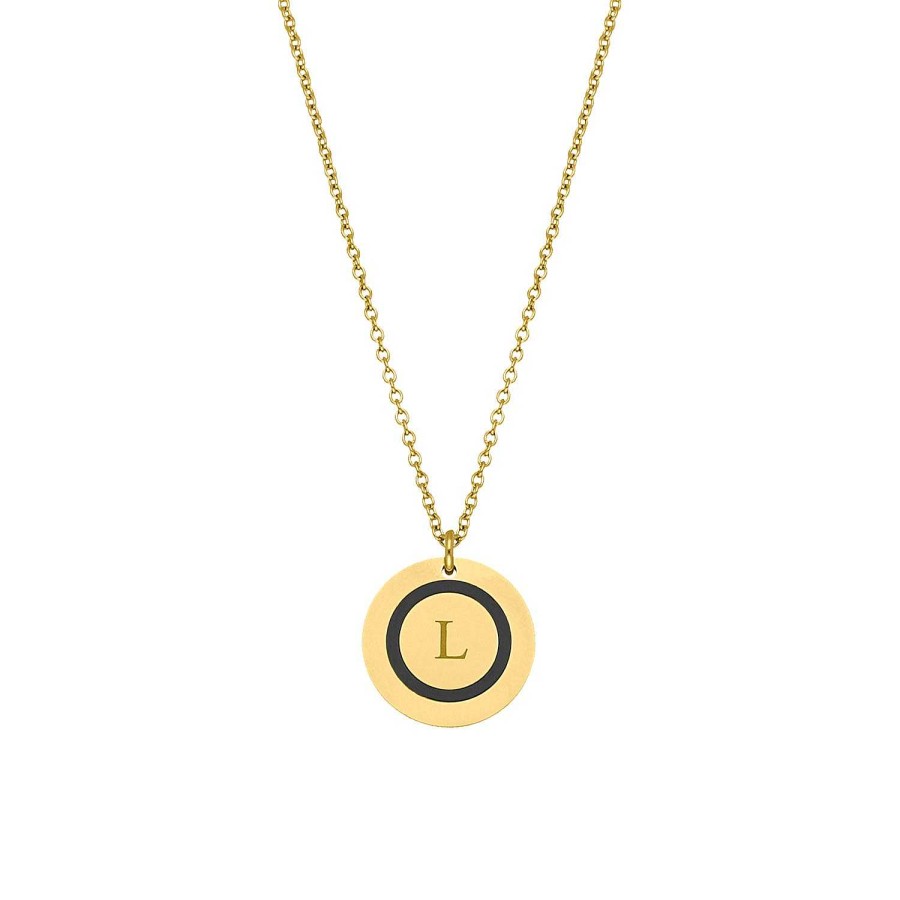 Kettingen Finaste | Initial Ketting Goud Kleurig