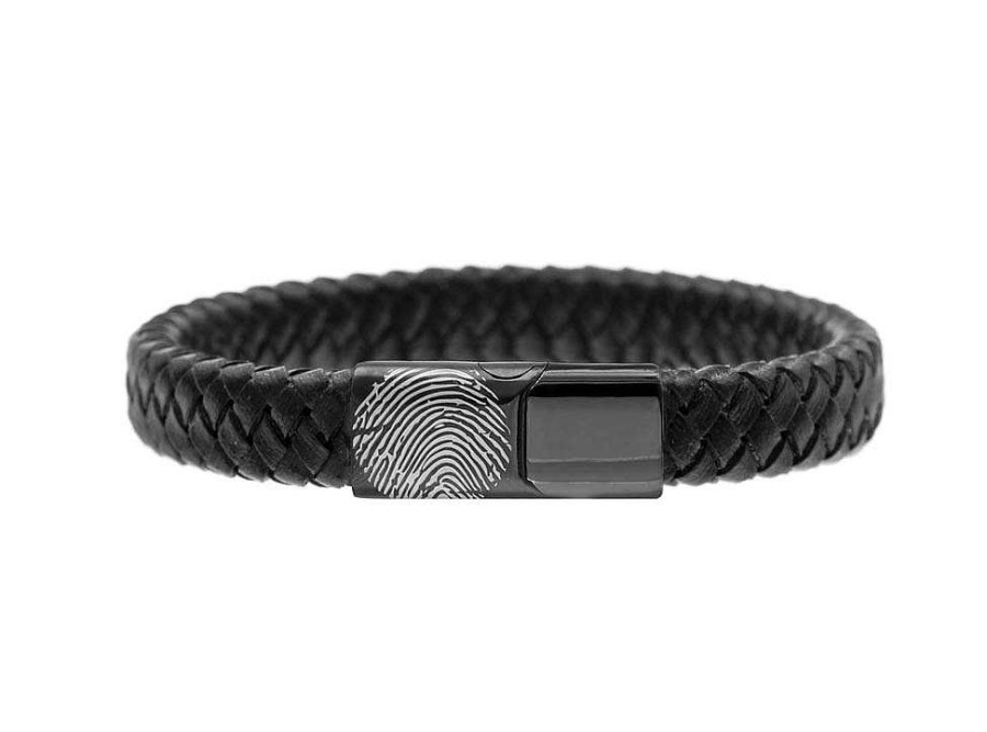 Armbanden Finaste | Mannen Armband Met Vingerafdruk