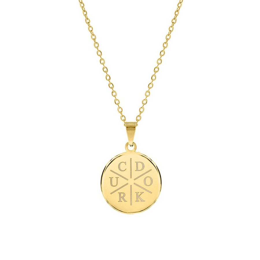 Kettingen Finaste | Initial Ketting 6 Letters Goudkleurig