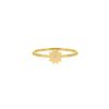 Ringen Finaste | Sterretjes Ring Met Steentje Gold Plated