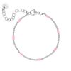 Armbanden Finaste | Armband Met Roze Bolletjes