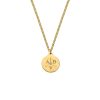 Kettingen Finaste | Ketting 3 Initials Exclusive Goudkleurig