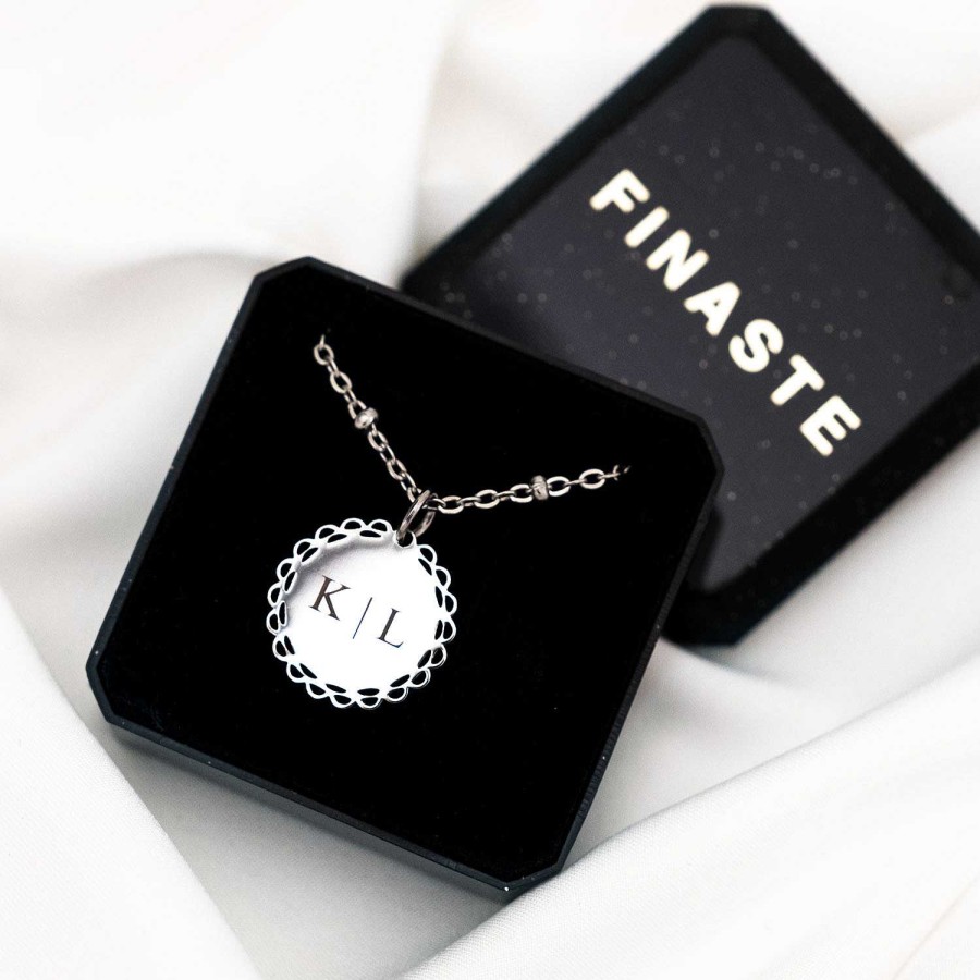 Kettingen Finaste | Ketting Met Initialen Vintage