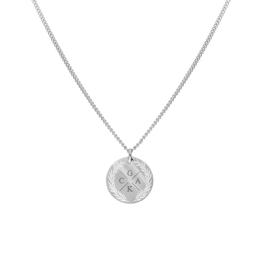 Kettingen Finaste | Coin Necklace 4 Initials